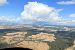Der Anflug zum Flugplatzfest Hölleberg